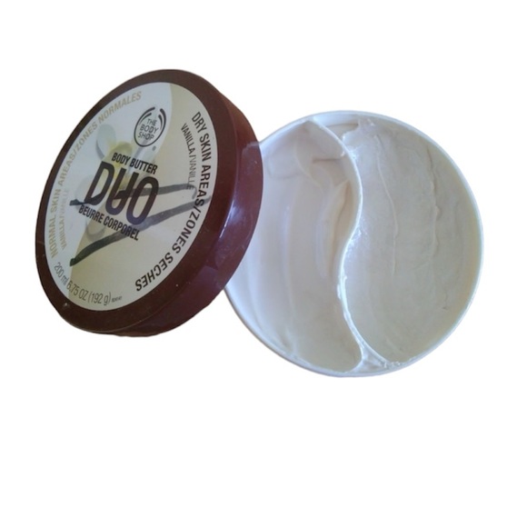 The Body Shop NEW Rare Duo Vanilla Body Butter Dry Normal Full Size 200ml 6.75oz - Picture 11 of 11